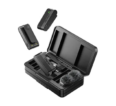 Ulanzi A100 V2 wireless lavalier microphone set with Type-C receiver