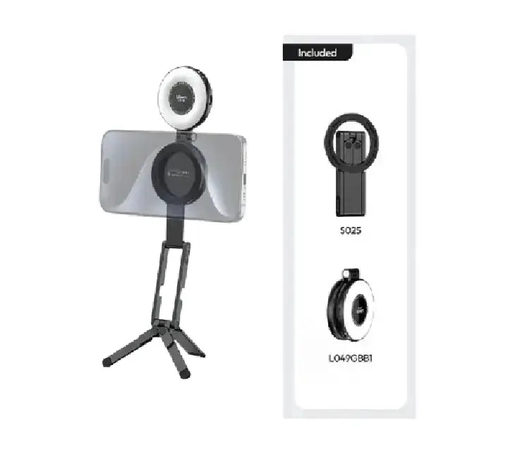 Ulanzi MA60 Foldable Magnetic Phone Tripod (Black)