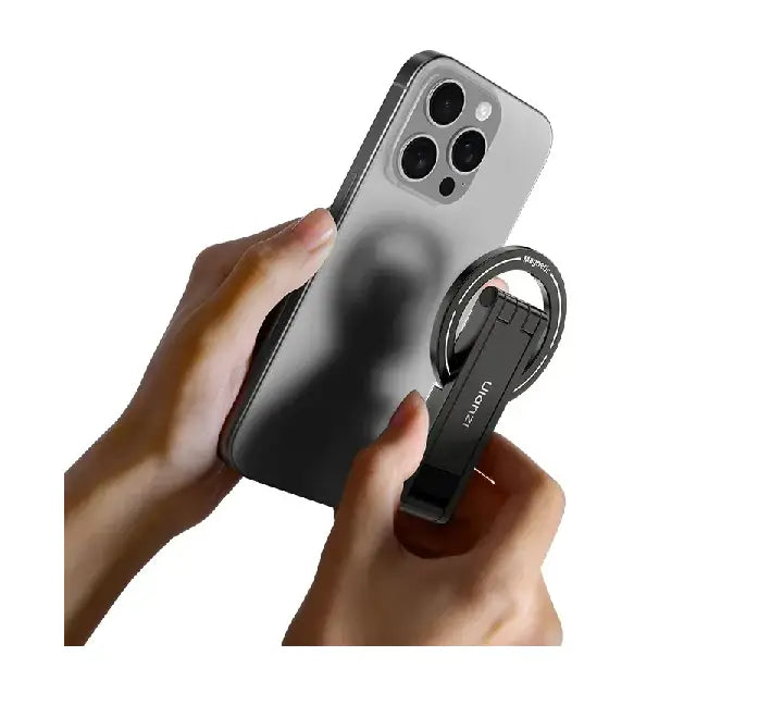 Ulanzi MA60 phone tripod folded completely flat showing 0.8cm ultra-thin profile