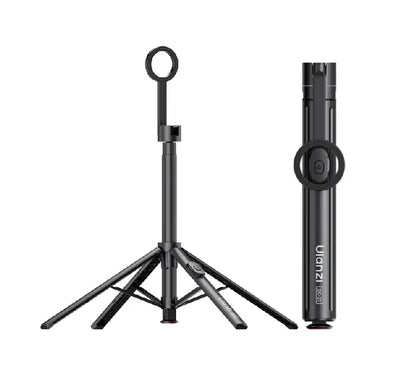 Ulanzi SK-21 magnetic auto-open tripod extended with MagSafe phone mount