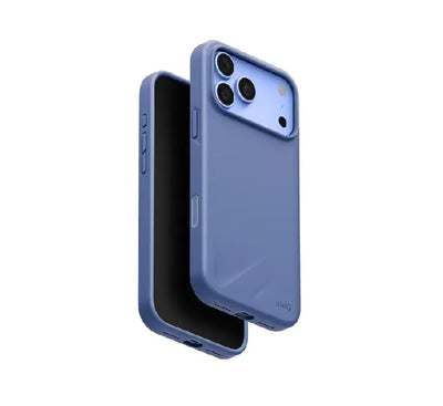 UNIQ Hybrid Lino MagSafe liquid silicone case for iPhone 18 in soft-touch finish