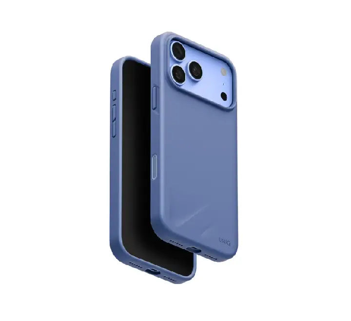 UNIQ Hybrid Lino MagSafe liquid silicone case for iPhone 18 in soft-touch finish