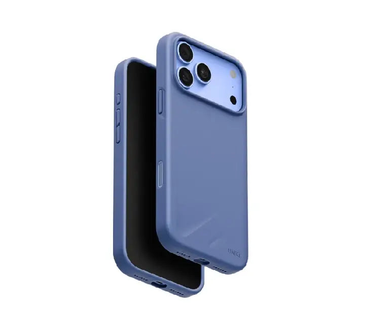 UNIQ Hybrid Lino MagSafe liquid silicone case for iPhone 18 in soft-touch finish