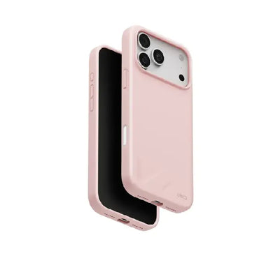 UNIQ Hybrid Lino MagSafe liquid silicone case for iPhone 18 in sleek finish