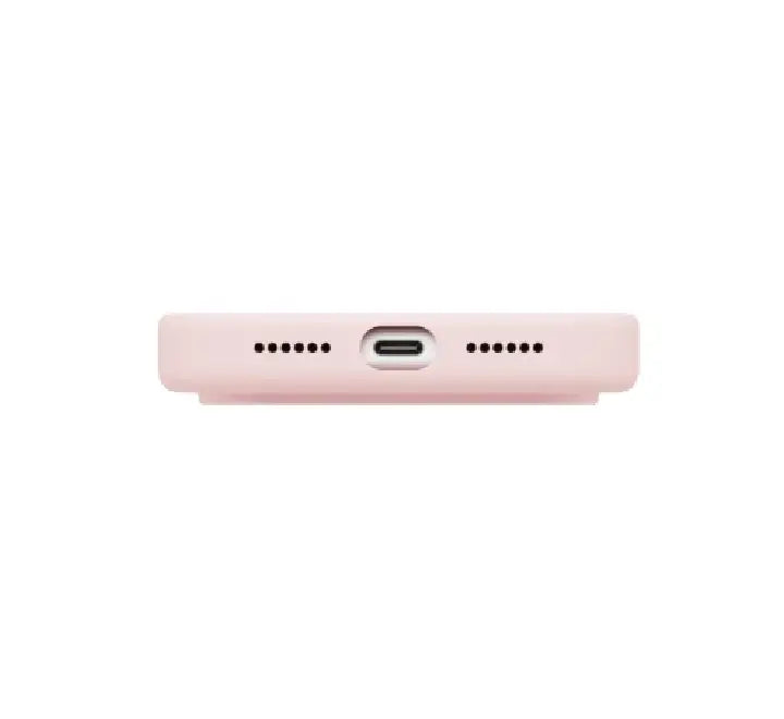Soft microfiber inner lining inside the UNIQ Lino MagSafe iPhone 18 case for scratch prevention