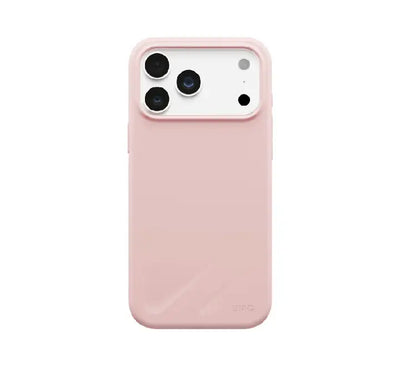 Close-up of UNIQ Lino raised camera bezel protection for iPhone 18 lenses