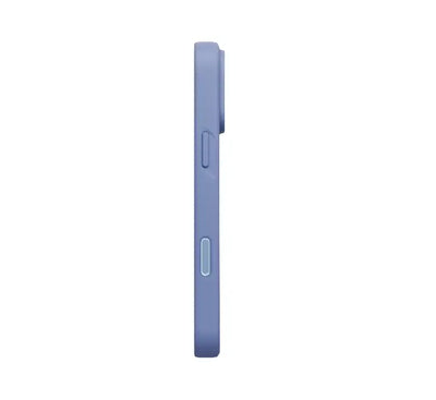 UNIQ Hybrid Lino case attached to a magnetic MagSafe wireless charger