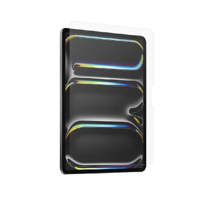9H hardness surface scratch resistance test on UNIQ Optix iPad tempered glass