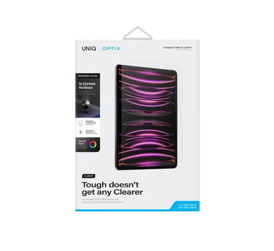 DustRepel anti-static alignment tray for bubble-free UNIQ Optix iPad screen installation