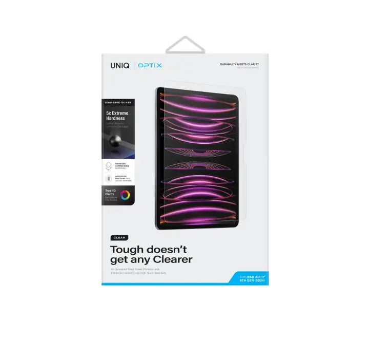 DustRepel anti-static alignment tray for bubble-free UNIQ Optix iPad screen installation