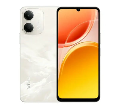 vivo Y11d 128GB smartphone in Platinum color variant showing front and back design