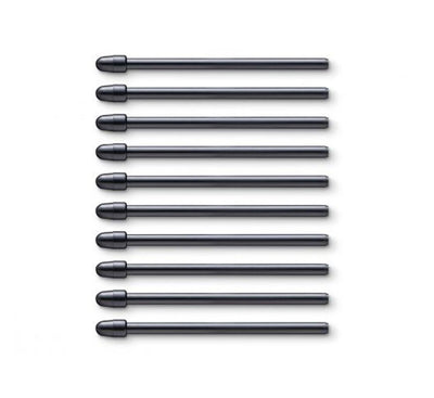 Wacom Pen Nibs Standard 10-Pack Black (WA-ACK-222-11-Z) packaging and replacement tips.