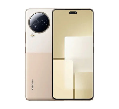 Adventure Gold Xiaomi Civi 3 5G with curved 120Hz AMOLED display and Dimensity 8200 Ultra