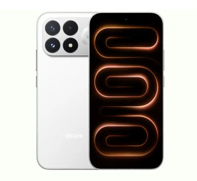 Xiaomi Redmi K100 Pro 5G available in Black, White, Light Green, and Red color options.