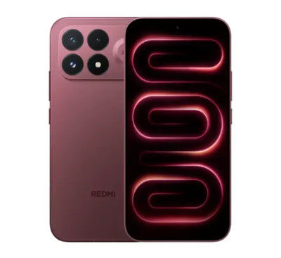 Xiaomi Redmi K100 Pro 5G smartphone showing front AMOLED screen display and back glass panel.