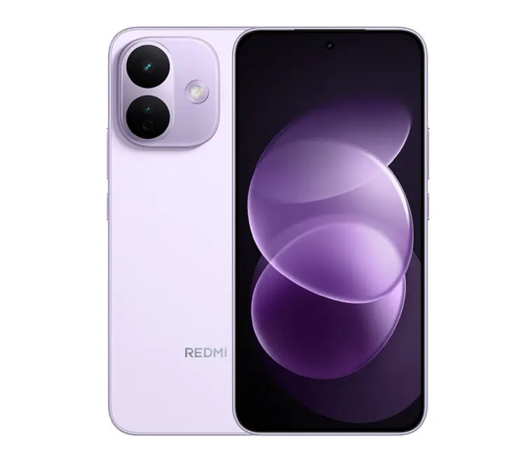 Slim side view of Xiaomi Redmi Note 17 Pro 5G in Purple showcasing 9000mAh battery design