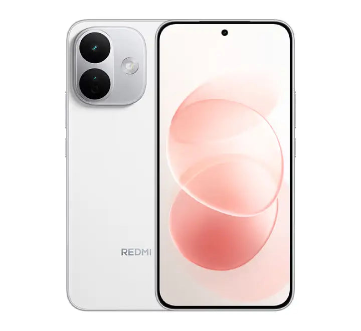 Xiaomi Redmi Note 17 Pro 5G in White angle view featuring 50MP main camera lens