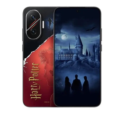 Limited Edition Xiaomi Redmi Turbo 4 Pro Harry Potter design featuring custom back panel