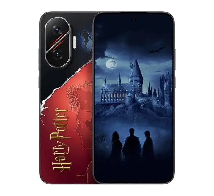 Limited Edition Xiaomi Redmi Turbo 4 Pro Harry Potter design featuring custom back panel