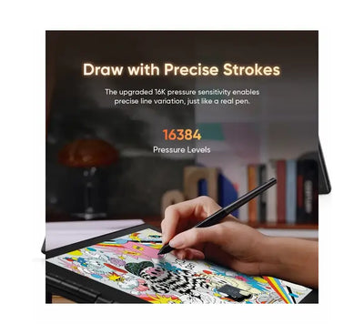 X4 Smart Chip Stylus with magnetic storage and 16384 pressure levels for Artist 16 3rd Gen