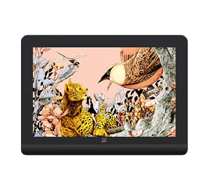 XPPen Artist Pro 16 (Gen 2) showing the 2.5K resolution 16:10 screen and X3 Pro stylus.