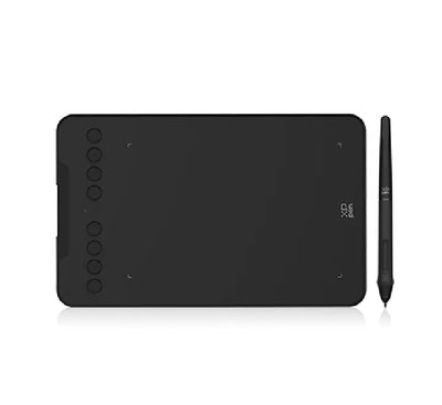 XPPen Deco mini7W V2 Wireless Drawing Tablet with Battery-Free Stylus and Shortcut Keys