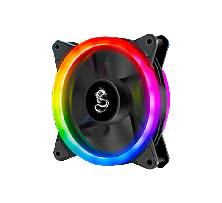 Dragon Power Aurora 120mm PWM RGB Single Case Fan – ICT.com.mm
