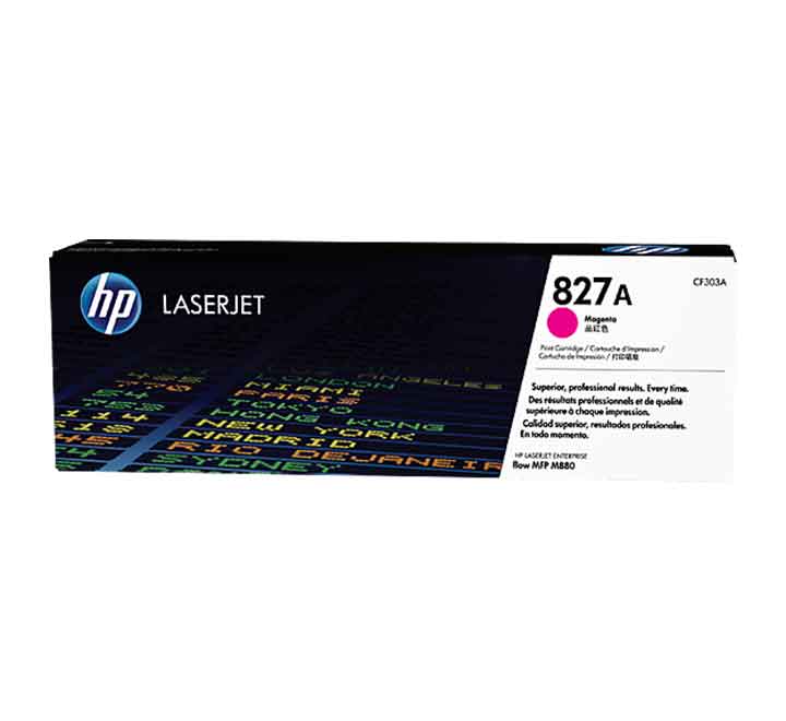 HP 827A Magenta Laserjet Toner Cartridge-1, Toner Cartridges, HP - ICT.com.mm