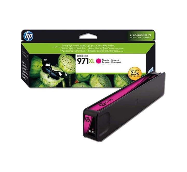 HP 971XL Magenta Color Cartridges-1, Ink Cartridges, HP - ICT.com.mm