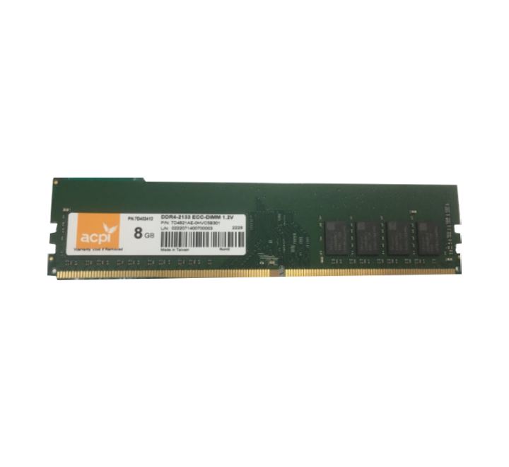 ACPI DDR4-2133 ECC-DIMM 1.2V (8GB), NAS Memory, ACPI - ICT.com.mm