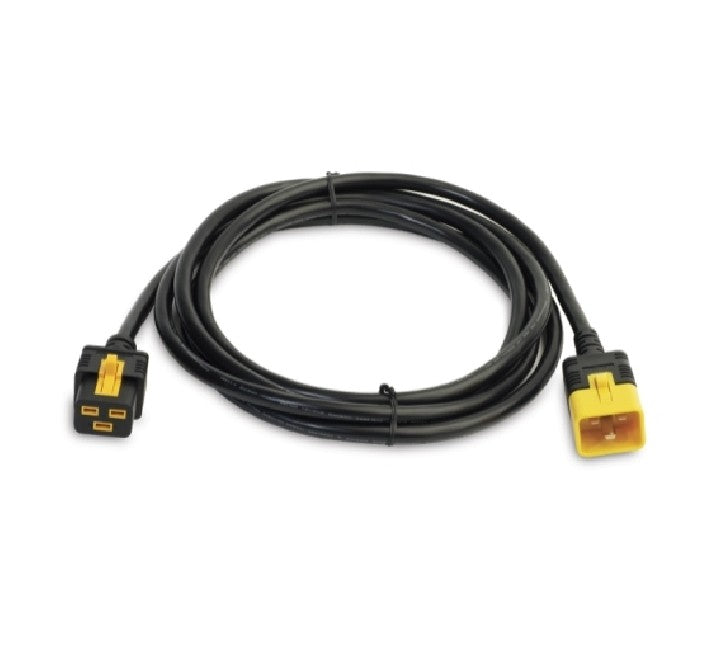 APC Power Cord Locking C19 to C20 3.0m (AP8760), Cables & Accessories - PC, APC - ICT.com.mm