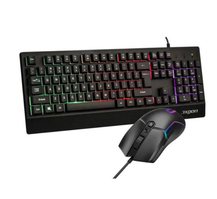AXGON Wired Gaming 825 Sensor 12000 DPI Resolution Keyboard and Mouse, Keyboard & Mouse Combo, Axgon - ICT.com.mm