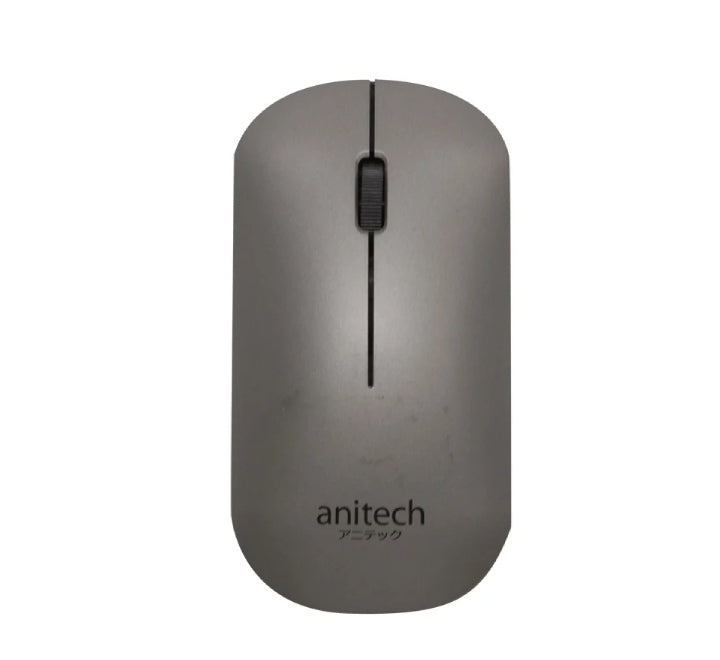 Anitech Bluetooth and Wireless Rechargeable Mouse (W232) Gray, Mice, Anitech - ICT.com.mm
