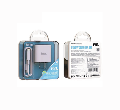 Hoco C76 Plus Speed source PD3.0 Charger set(Type C to Lightning)US