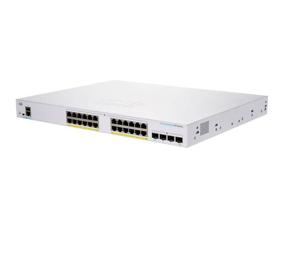 Cisco CBS250-24P-4G-EU 24-Port Smart Switch – ICT.com.mm