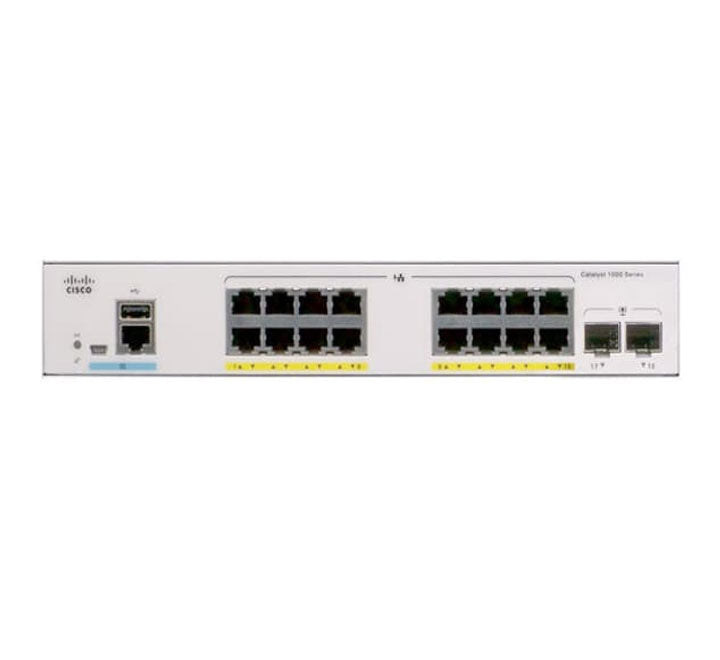 Cisco CBS350-16T-2G-EU 16 Gigabit Port Managed Switch, Managed Switches, Cisco - ICT.com.mm