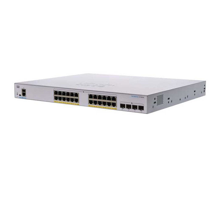 Cisco CBS350-24FP-4G-EU 24-Port Managed Switch, Managed Switches, Cisco - ICT.com.mm