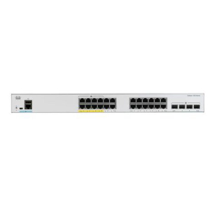 Cisco C1000-24T-4G-L Catalyst 1000 24port GE, 4x1G SFP Switch, POE Switches, Cisco - ICT.com.mm