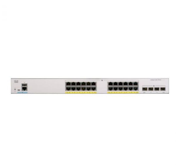 Cisco CBS250-24FP-4G-EU Smart 24-port GE, Full PoE 4x1G SFP Switch, POE Switches, Cisco - ICT.com.mm