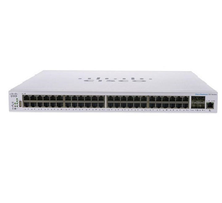 Cisco CBS350-48P-4G-EU 48-Port Managed Switch, Managed Switches, Cisco - ICT.com.mm
