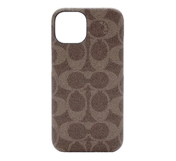 Coach Slim Wrap Case for iPhone 14 Plus (Signature C Tan), Apple Cases & Covers, Coach - ICT.com.mm