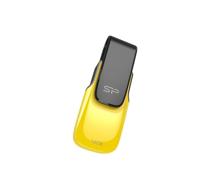 Silicon Power Ultima U31 USB 2.0 Flash Drive Yellow (16GB), USB Flash Drives, Silicon Power - ICT.com.mm