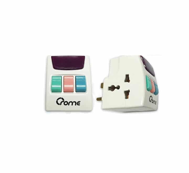 Crome Universal Socket (G134), Electrical Accessories, Crome - ICT.com.mm