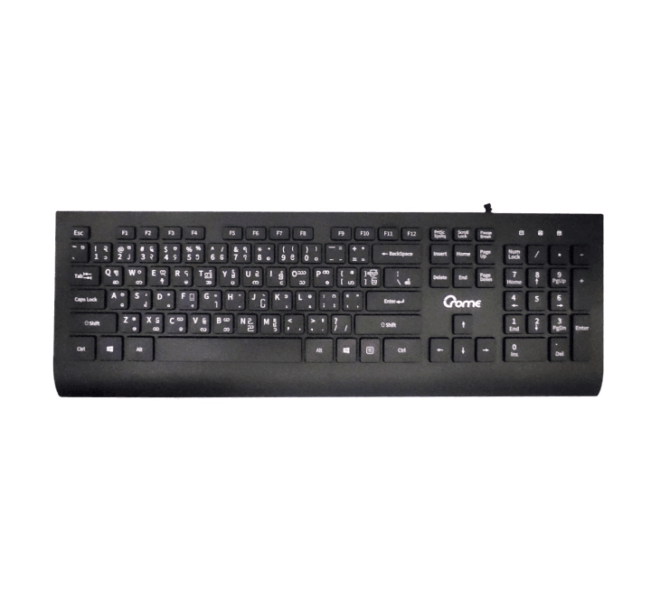 Crome CK-03U Wired Keyboard, Keyboards, Crome - ICT.com.mm