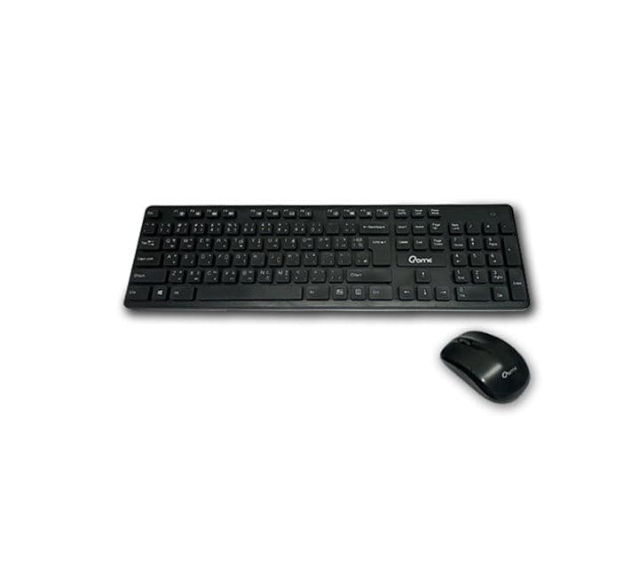 Crome Wireless Keyboard & Mouse Combo (CK150G + CM136G), Keyboard & Mouse Combo, Crome - ICT.com.mm