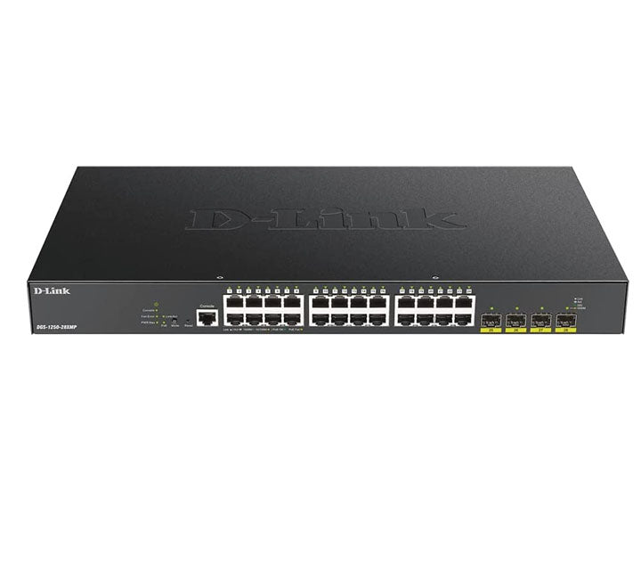 D-Link DGS-1250-28X 28-port Gigabit Smart Managed Switch, Managed Switches, D-Link - ICT.com.mm