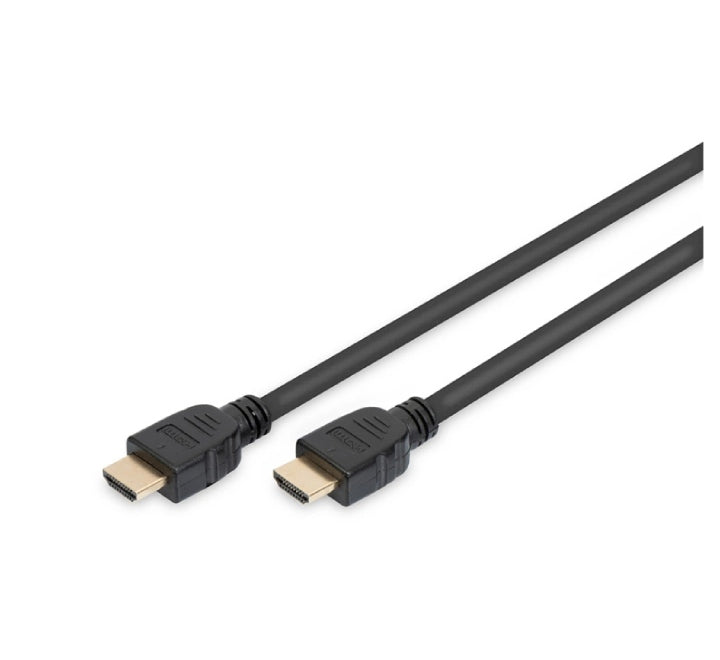 DIGITUS HDMI Cable HDMI-A plug, HDMI-A plug 1.00 m Black (AK-330124-010-S), HDMI Cables, DIGITUS - ICT.com.mm