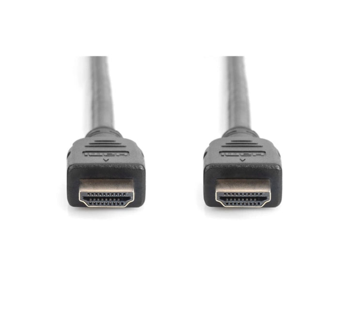 DIGITUS HDMI Cable HDMI-A plug, HDMI-A plug 1.00 m Black (AK-330124-010-S), HDMI Cables, DIGITUS - ICT.com.mm