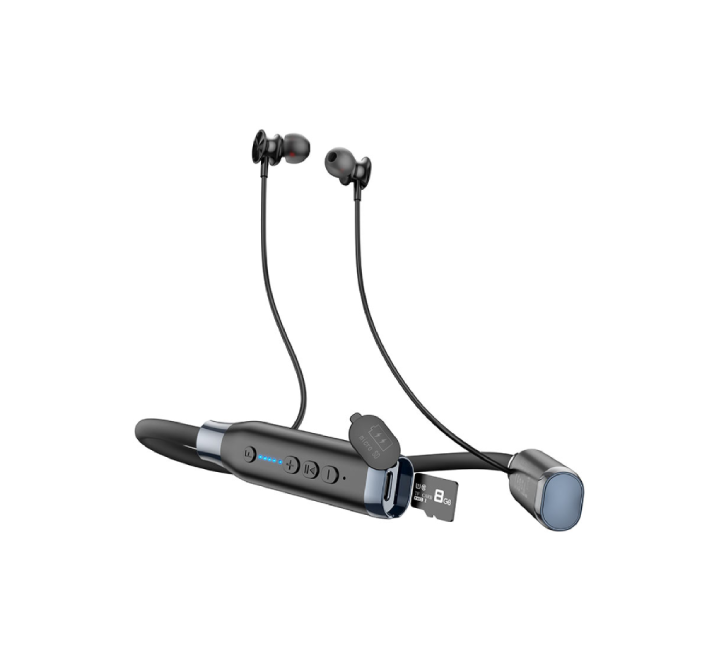 Hoco ES62 Pretty Wireless Earphone with Mic (Black), In-ear Headphones, Hoco - ICT.com.mm