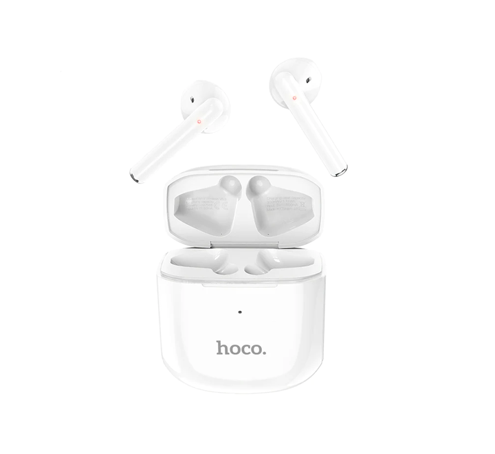 Hoco EW19 Wireless Bluetooth Headset (White), Earbuds, Hoco - ICT.com.mm